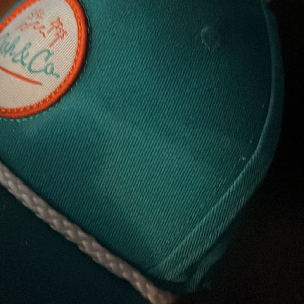 Cash and Co little kid teal surf snap back hat some signs of wear see pics M/L. - Picture 5 of 6